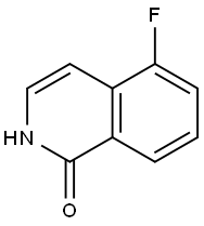 1(2H)-Isoquinolinone,5-fluoro-(9CI) Structure