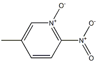 5-methyl-2-nitro-pyridine-1-oxide Structure