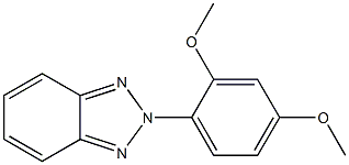 2-(2,4-dimethoxyphenyl)-2H-benzo[d][1,2,3]triazole Structure