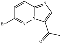 1-(6-Bromo-imidazo[1,2-b]pyridazin-3-yl)-ethanone Structure