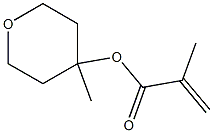 2-Propenoic acid, 2-methyl-,tetrahydro-4-methyl-2H-pyran-4-yl ester Structure