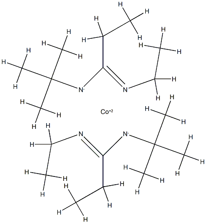 Bis(N-t-butyl-N'-ethylpropanimidamidato)cobalt(II), min. 98% (99.99%-Co) PURATREM Structure