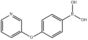 [4-(pyridin-3-yloxy)phenyl]boronic acid Structure