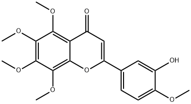 3'-Demethylnobiletin Structure