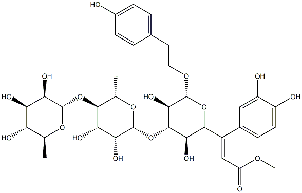 Ligupurpuroside D Structure