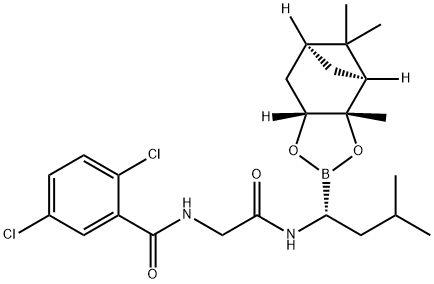 Ixazomib Impurity 1 Structure
