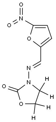 Furazolidone-d<sub>4</sub> Structure