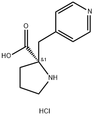 (S)-Alpha-(4-Pyridinylmethyl)-Pro2HCl Structure