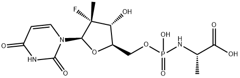Sofosbuvir metabolites GS566500 Structure