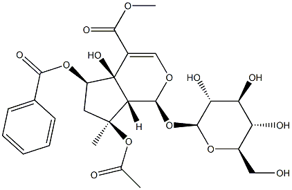6-O-Benzoylphlorigidoside B Structure