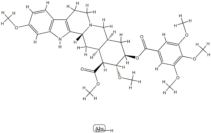 reserpine hydrochloride  Structure