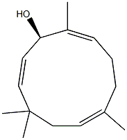 8-hydroxy-alpha-humulene Structure