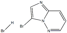 3-BROMOIMIDAZO[1,2-B]PYRIDAZINE HBR SALT Structure