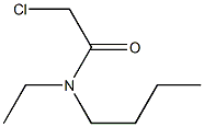 N-butyl-2-chloro-N-ethylacetamide Structure