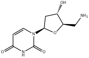 5'-Amino-2',5'-dideoxyuridine Structure
