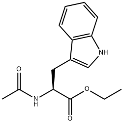 ethyl 2-acetamido-3-(1H-indol-3-yl)propanoate Structure