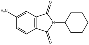 5-amino-2-cyclohexyl-2,3-dihydro-1H-isoindole-1,3-dione Structure