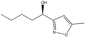 3-Isoxazolemethanol,-alpha--butyl-5-methyl-,(-alpha-R)-(9CI) Structure