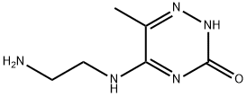 1,2,4-Triazin-3(2H)-one,5-[(2-aminoethyl)amino]-6-methyl-(9CI) Structure