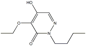 3(2H)-Pyridazinone,2-butyl-4-ethoxy-5-hydroxy-(9CI) Structure