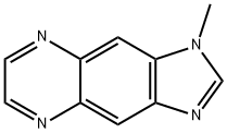 1H-Imidazo[4,5-g]quinoxaline,1-methyl-(9CI) Structure