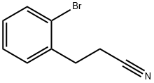 Benzenepropanenitrile, 2-broMo- Structure