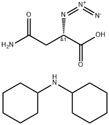 L-azidoasparagine DCHA salt Structure