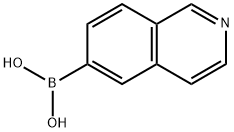 6-Isoquinolinyl-boronic acid Structure