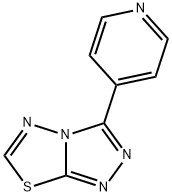 3-(4-pyridinyl)-1,2,4-Triazolo[3,4-b][1,3,4]thiadiazole 3-(Pyridin-4-yl)-[1,2,4]triazolo[3,4-b][1,3,4]thiadiazole Structure