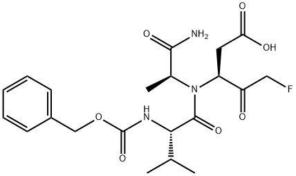 Z-Vad-fmk, non-methylated Structure