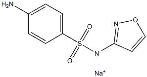 Sulfisozole sodium Structure