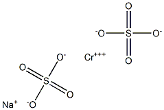 Sulfuric acid, chromium sodium salt, basic Structure