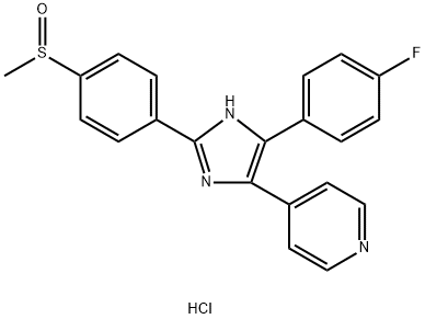 SB 203580 (hydrochloride) Structure