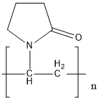 Polyvinylpyrrolidone K 90 Structure