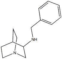 N-benzyl-1-azabicyclo[2.2.2]octan-3-amine Structure
