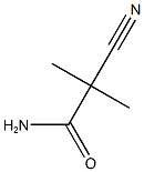 2-Cyano-2,2-diMethyl-acetaMide Structure