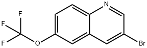 3-bromo-6-(trifluoromethoxy)quinoline Structure