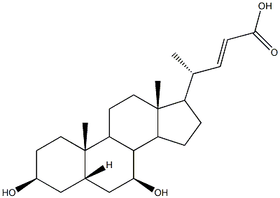 Ursodeoxycholic acid EP Impurity M Structure