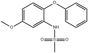 N-(5-Methoxy-2-phenoxyphenyl)methanesulfonamide Structure