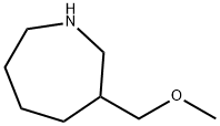 3-(methoxymethyl)azepane Structure