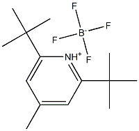 2,6-di-tert-butyl-4-methylpyridinium tetrafluoroborate Structure