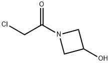 2-chloro-1-(3-hydroxyazetidin-1-yl)ethanone Structure