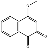 4-methoxynaphthalene-1,2-dione Structure