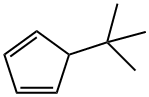1,3-Cyclopentadiene, 5-(1,1-dimethylethyl)- Structure