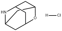 2-Oxa-6-azatricyclo[3.3.1.13,7]decane, hydrochloride (1:1) Structure