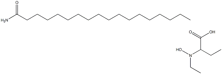 Stearylamide ethyl-N-hydroxyethylaminoacetate Structure
