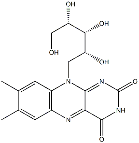 Vitamin B2 Structure