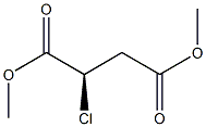 [R,(+)]-Chlorosuccinic acid dimethyl ester Structure