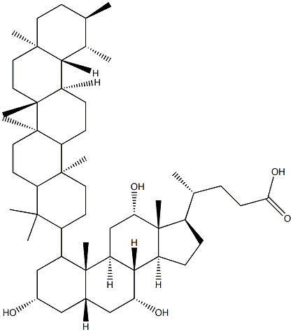 UrsulcholicAcid Structure