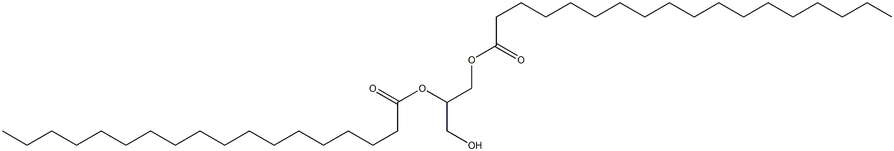 RAC-GLYCEROL-1,2-DISTEARATE Structure